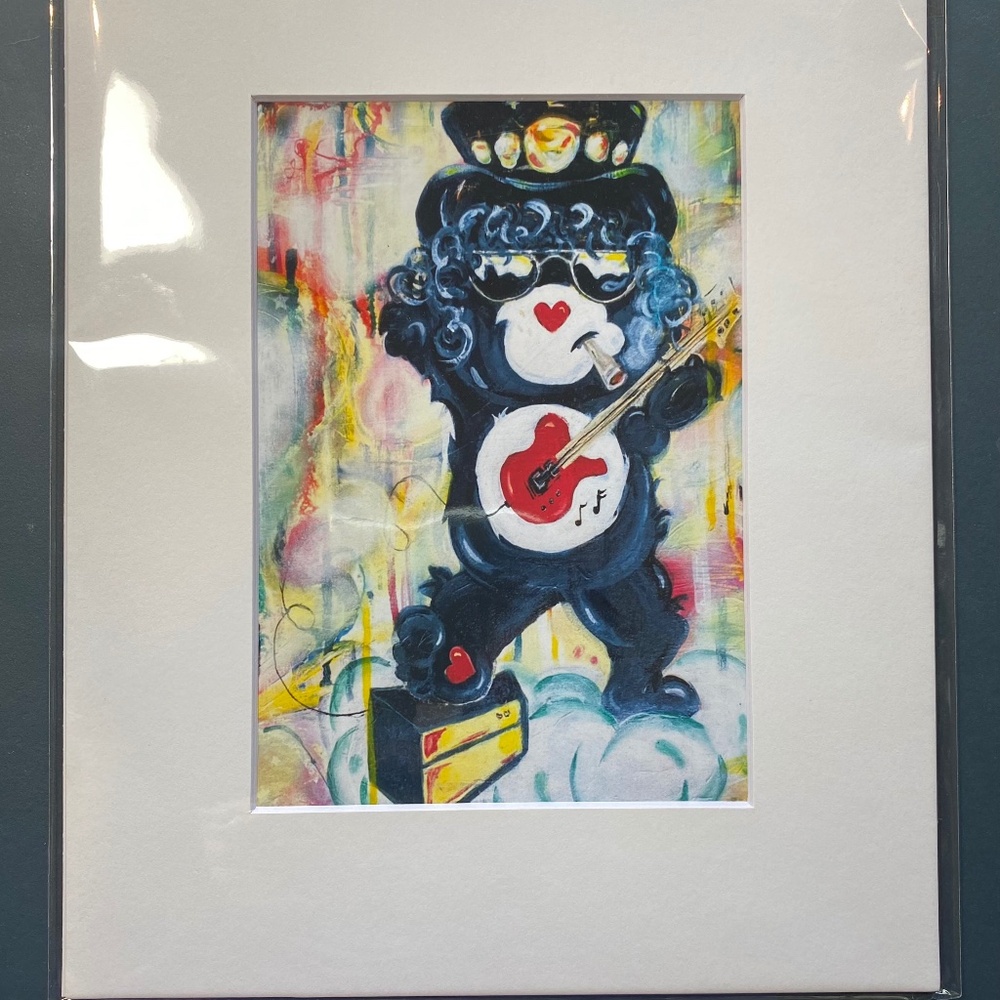 Original Art PRINT, 5" x 7" Print in an 8" x 10" White Mat